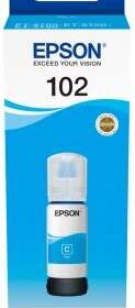 Epson 102 Cyan Botella de Tinta Original - C13T03R240