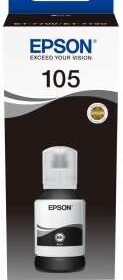 Epson 105 Negro Botella de Tinta Pigmentada Original - C13T00Q140