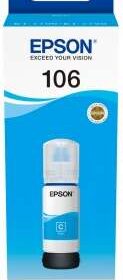 Epson 106 Cyan Botella de Tinta Original - C13T00R240