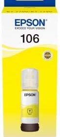 Epson 106 Amarillo Botella de Tinta Original - C13T00R440