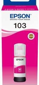Epson 103 Magenta Botella de Tinta Original - C13T00S34A10