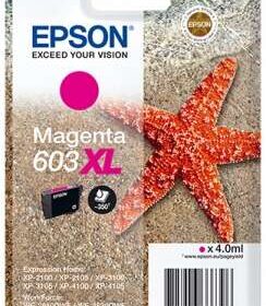 Epson 603XL Magenta Cartucho de Tinta Original - C13T03A34010