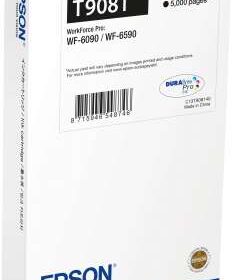 Epson T9081 Negro Cartucho de Tinta Original - C13T908140