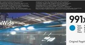 HP 991X Cyan Cartucho de Tinta Original - M0J90AE