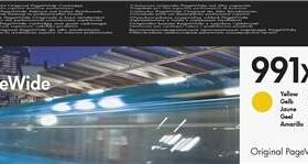 HP 991X Amarillo Cartucho de Tinta Original - M0J98AE