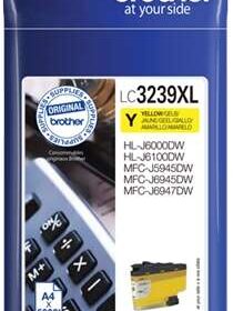 Brother LC3239XL Amarillo Cartucho de Tinta Original - LC3239XLY