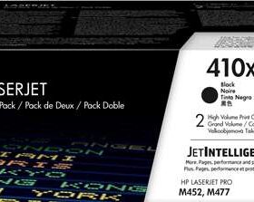 HP CF410X Negro Pack de 2 Cartuchos de Toner Originales - 410X