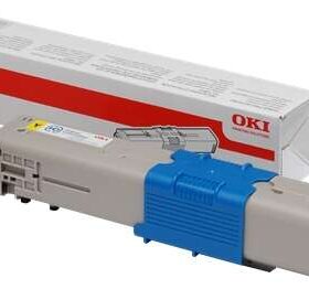 OKI C301DN/C321DN/MC342DN Amarillo Cartucho de Toner Original - 44973533