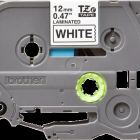 Brother TZe231 Cinta Laminada Original de Etiquetas - Texto negro sobre fondo blanco - Ancho 12mm x 8 metros