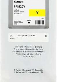 Canon PFI320 Amarillo Cartucho de Tinta Original - 2893C001