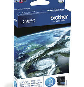 Brother LC985 Cyan Cartucho de Tinta Original - LC985CBP