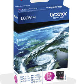 Brother LC985 Magenta Cartucho de Tinta Original - LC985MBP