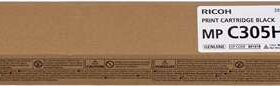 Ricoh Aficio MP-C305/MP-C305SPF Negro Cartucho de Toner Original - 842079/841618/MPC305HEBK