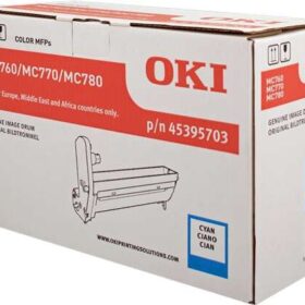 OKI MC760/MC770/MC780 Cyan Tambor de Imagen Original - 45395703