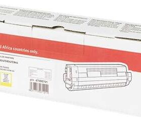 OKI C824/C834/C844 Amarillo Cartucho de Toner Original - 47095701