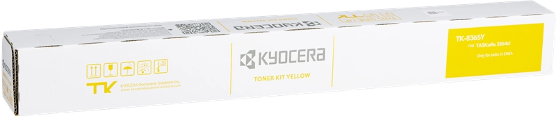Kyocera TK8365 Amarillo Cartucho de Toner Original - 1T02YPANL0/TK8365Y