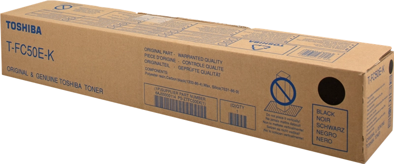 Toshiba T-FC50EK Negro Cartucho de Toner Original - 6AJ00000114/6AJ00000224/6AJ00000298