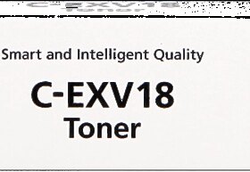 Canon CEXV18 Negro Cartucho de Toner Original - 0386B002