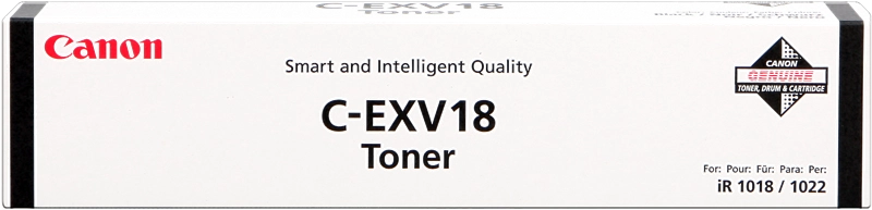 Canon CEXV18 Negro Cartucho de Toner Original - 0386B002