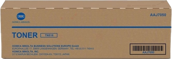 Konica Minolta TN515/TN516 Negro Cartucho de Toner Original - AAJ7050
