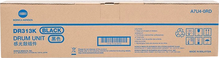 Konica Minolta DR313 Negro Tambor de Imagen Original - DR313K/A7U40RD (Drum)