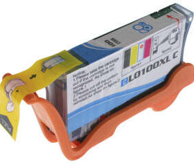 Lexmark 100XL Cyan Cartucho de Tinta Generico - Reemplaza 14N1069E/14N1093E/14N0900E/14N0920E