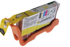 Lexmark 100XL Amarillo Cartucho de Tinta Generico - Reemplaza 14N1071E/14N1095E/14N0902E/14N0922E