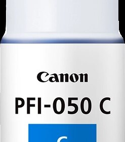 Canon PFI050 Cyan Botella de Tinta Original - PFI050C/5699C001