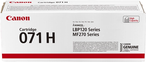 Canon 071H Negro Cartucho de Toner Original - 5646C002