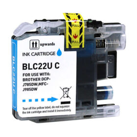 Brother LC22U Cyan Cartucho de Tinta Generico - Reemplaza LC22UCBP