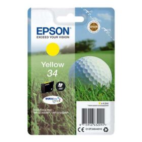 Epson T3464 (34) Amarillo Cartucho de Tinta Original - C13T34644010